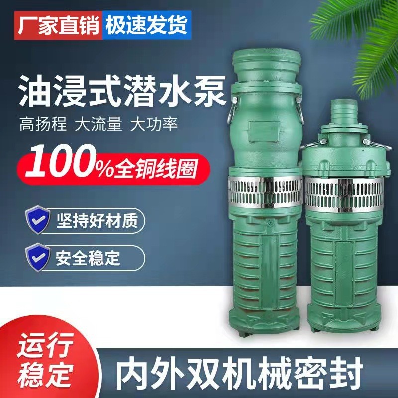 QY25-32-4 QY充油式潜水泵批发 100%铜线电机图2