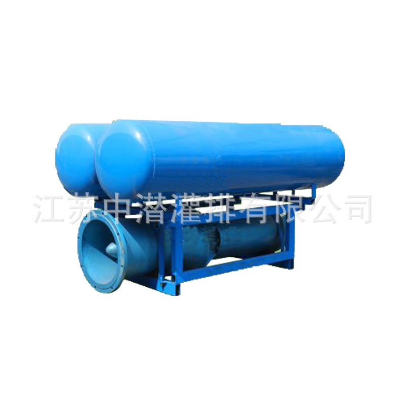 【厂家直营】卧式高扬程多级农业灌溉漂浮QJ浮筒式潜水泵(浮筒)图5