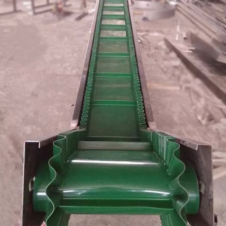 物流快递分拣流水线皮带式输送机爬坡式皮带输送机食品包装提升机图2