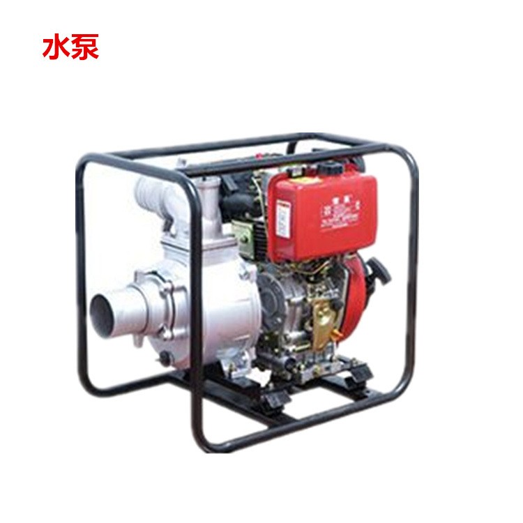 柴油机小型水泵2寸 4寸便捷式柴油机水泵机组自吸泵防汛灌溉农业图2