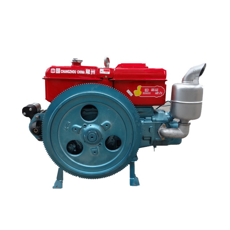 常州单缸柴油机20马力手扶拖拉机农用船用 ZS1110 小型水冷发动机图5