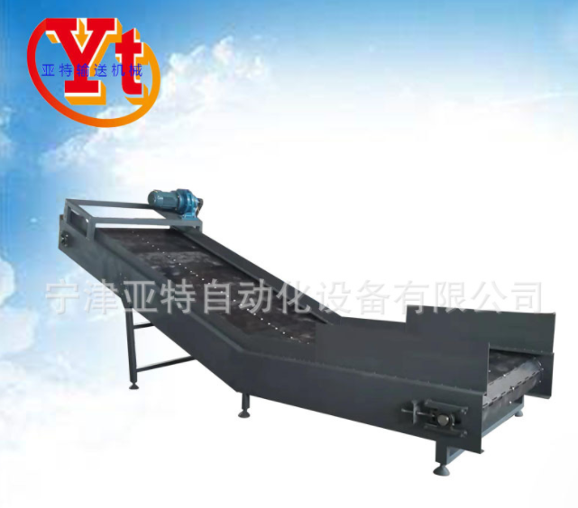 加工定制重型大型碳钢耐高温腐蚀家电链板提升输送机设备图2