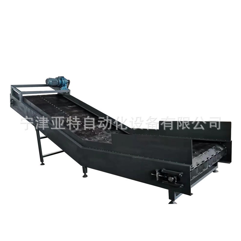 加工定制重型大型碳钢耐高温腐蚀家电链板提升输送机设备图5