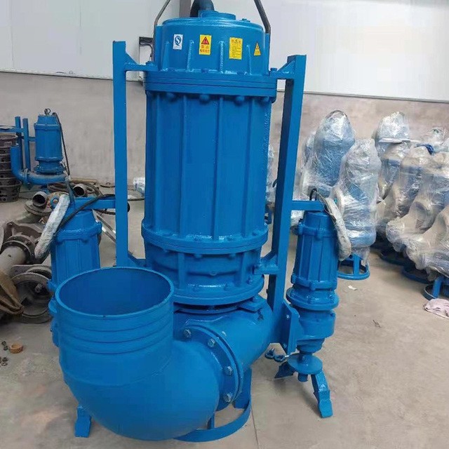 ZJQ潜水渣浆泵抽水泵河底清淤搅拌吸沙泵潜污泵高铬合金渣浆泵图2