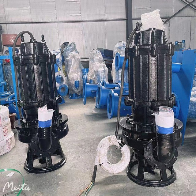 ZJQ潜水渣浆泵抽水泵河底清淤搅拌吸沙泵潜污泵高铬合金渣浆泵图4