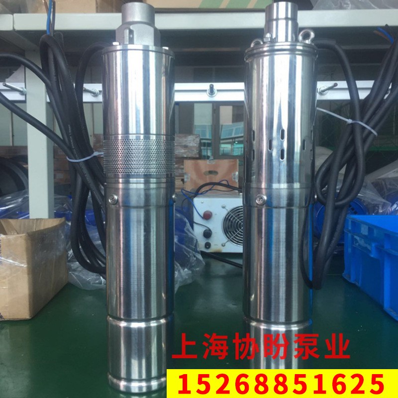 低压水泵配太阳能光伏/蓄电池供电抽水高扬程不锈钢螺杆深井泵图4