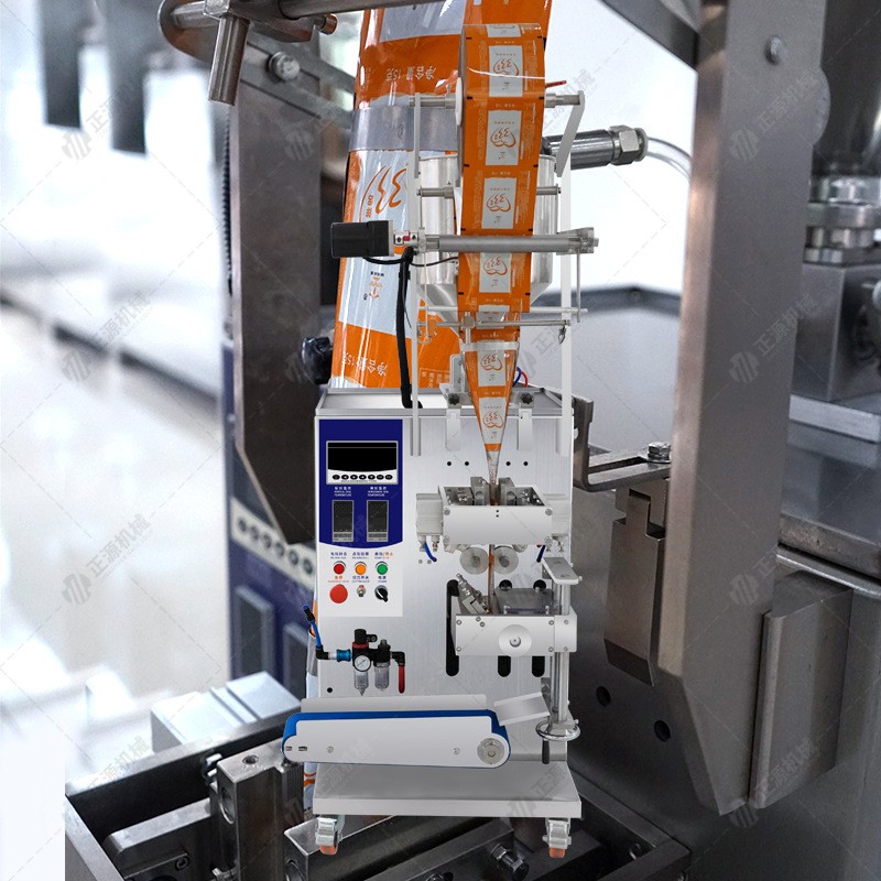 正源全自动三边封包装机 小袋洗发水白醋袋包机 灌装封口包装设备图2