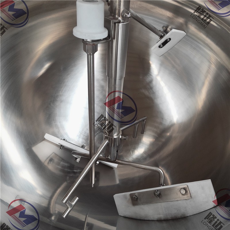 供应重庆火锅底料炒锅 辣椒酱行星搅拌炒锅 全自动火锅底料炒料机图5