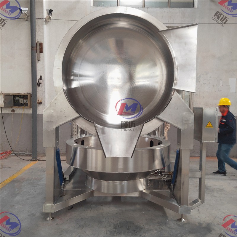 玫瑰花酱行星炒锅 多爪多头果酱花酱炒制设备 燃气大型炒酱机图2