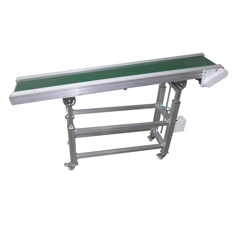 厂家直供 标准输送机 降爬坡机传送机 铝合金输送带斜坡输送机升图4