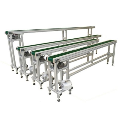 厂家批发输送机流水线 防静电皮带生产线 自动化设备铝材专业定制