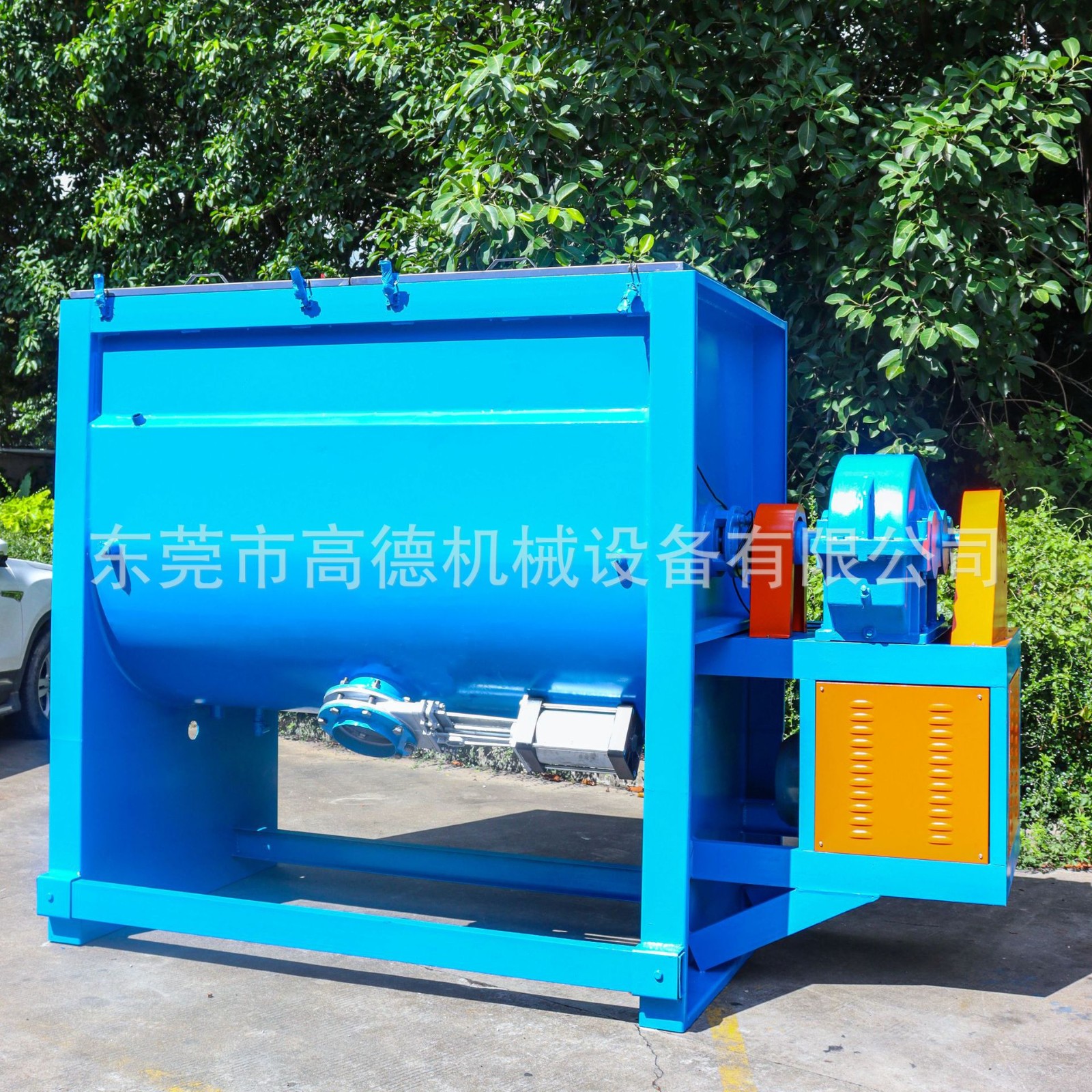 家禽粪便加热卧式搅拌桶搅拌容量多型号规格有200kg-10T容量选择图2