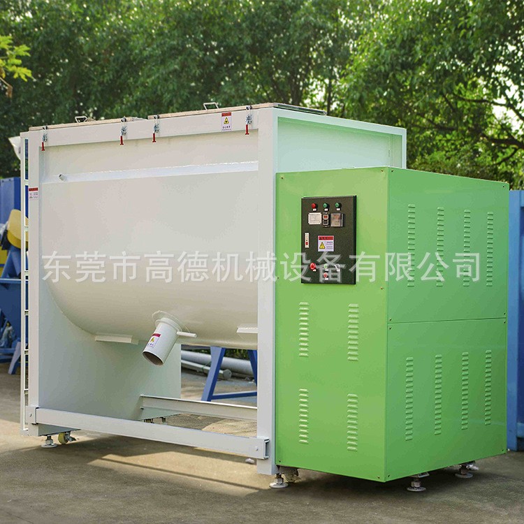 家禽粪便加热卧式搅拌桶搅拌容量多型号规格有200kg-10T容量选择图4