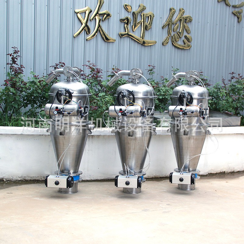 源头供应不锈钢全自动真空粉末上料机 PVC塑料气动垂直小型吸料机图4