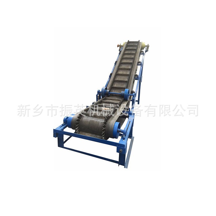 大倾角皮带输送机 高效输送机 沙石运输机 大型输送机 厂家定制款图2