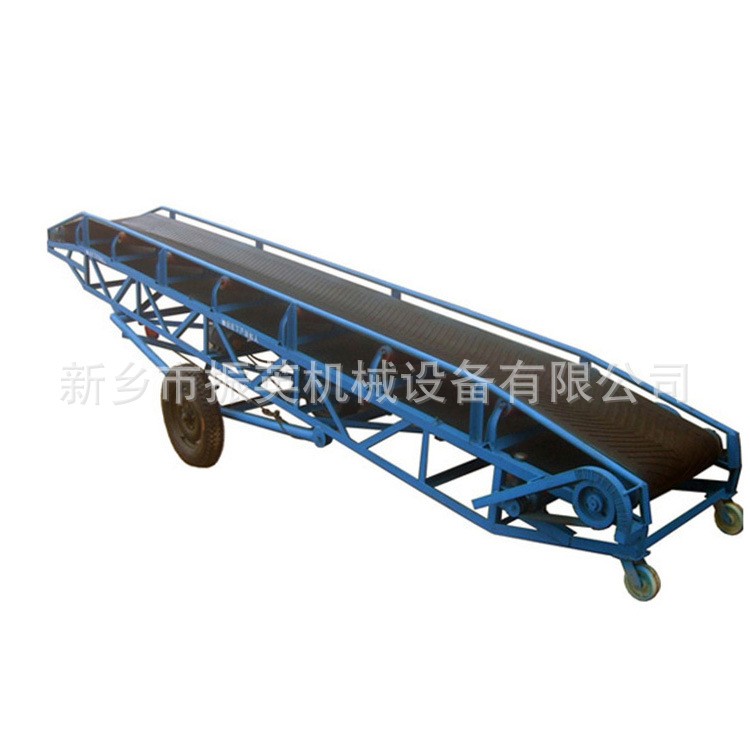 新乡振英输送机厂家 托辊皮带机 橡胶皮带输送机 高效运输 定制款图2