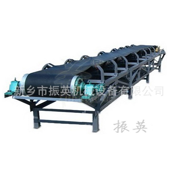 ZY系列TD75皮带输送机 链板输送机 裙边防夹料 新乡振英 厂家定制图2