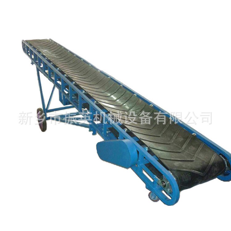 ZY系列TD75皮带输送机 链板输送机 裙边防夹料 新乡振英 厂家定制