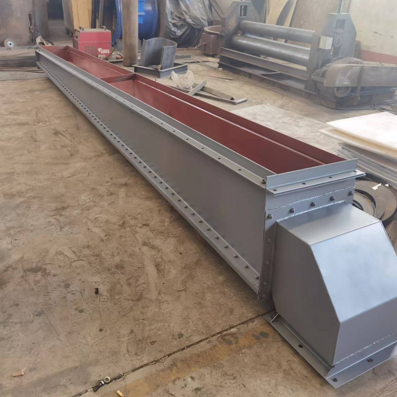 空气斜槽气力输送机 散粒煤碳化工粉尘水泥上料卸料密封生产厂家图3