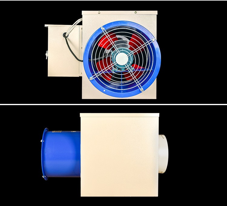 电暖风机工业大面积养殖育雏智能恒温房烘干大功率取暖升温热风机图4