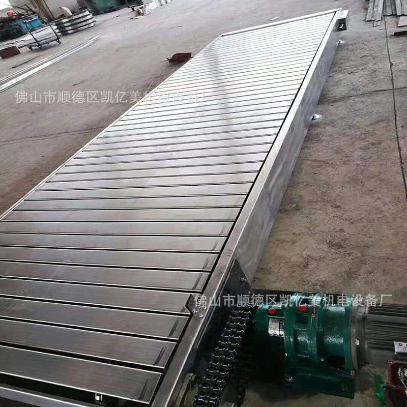 加工链板线家电链板输送线不锈钢食品输送机链板爬坡提升机上料机图3
