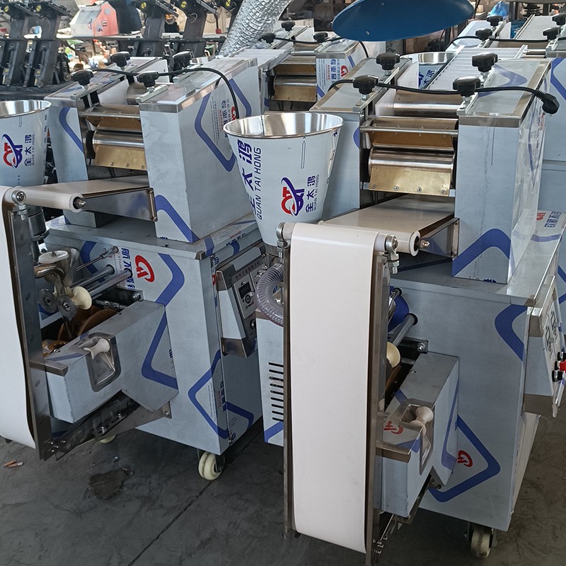 仿手工饺子机全自动饺子机商用速冻饺子机器冷冻包饺子机水饺机图3