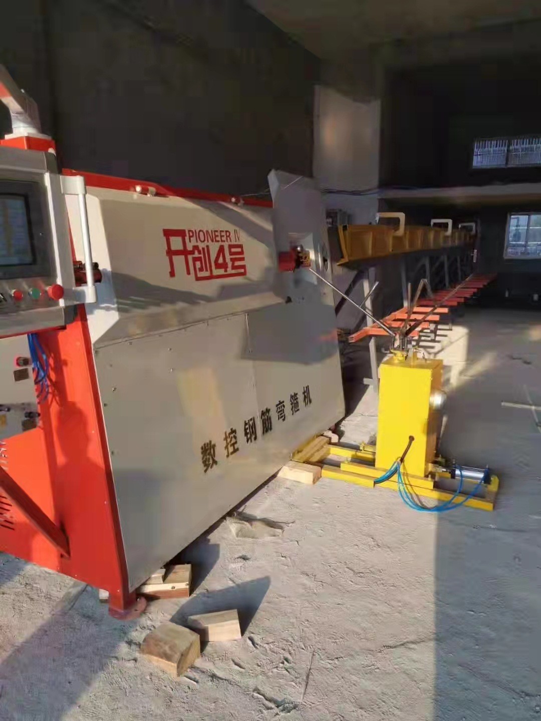 数控钢筋箍筋板筋一体机工地钢筋调直弯箍机弯曲机钢筋套子加工机图4