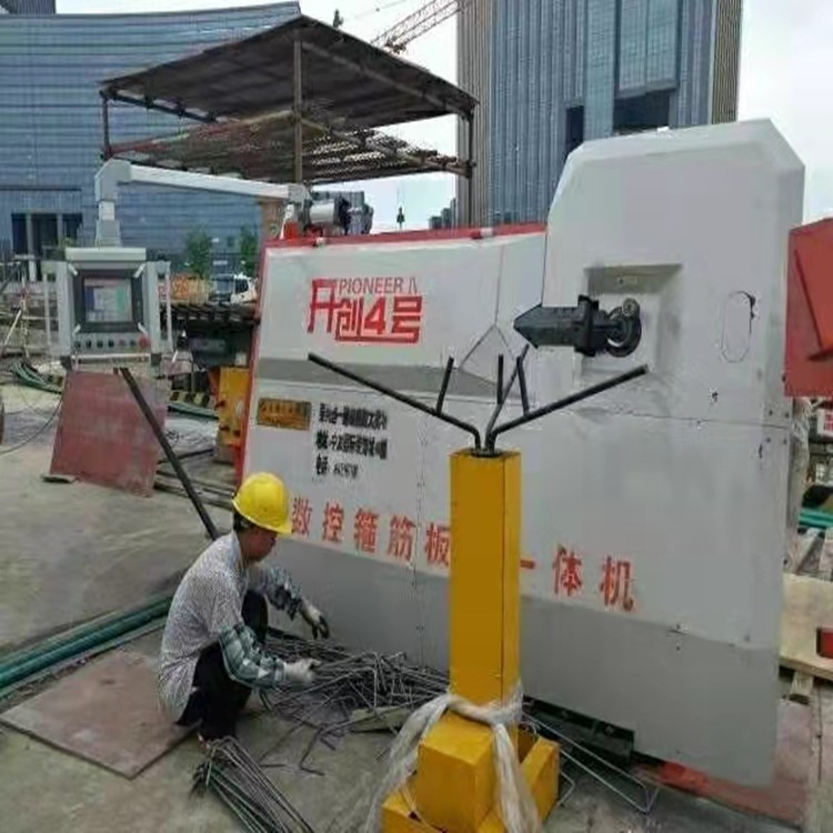 数控钢筋箍筋板筋一体机工地钢筋调直弯箍机弯曲机钢筋套子加工机图2