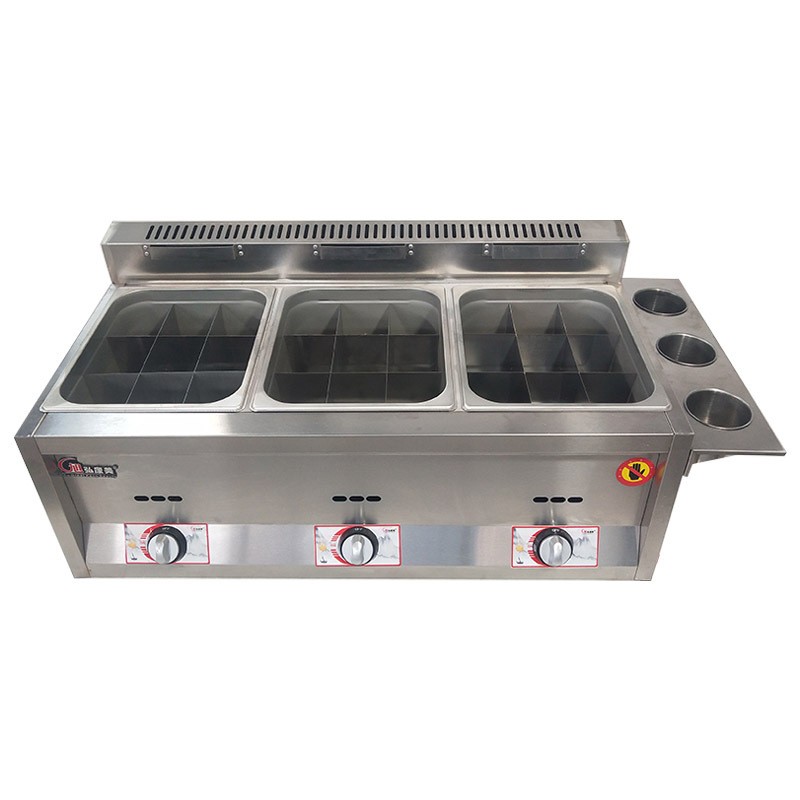 凯悦单双三缸燃气油炸锅商用炸炉炸锅油条机摆摊煤气炸串油炸机图5