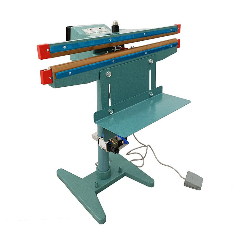 脚踏式封口机上下加热气动立式铝架大米塑料薄膜袋铝箔袋封封口机图5