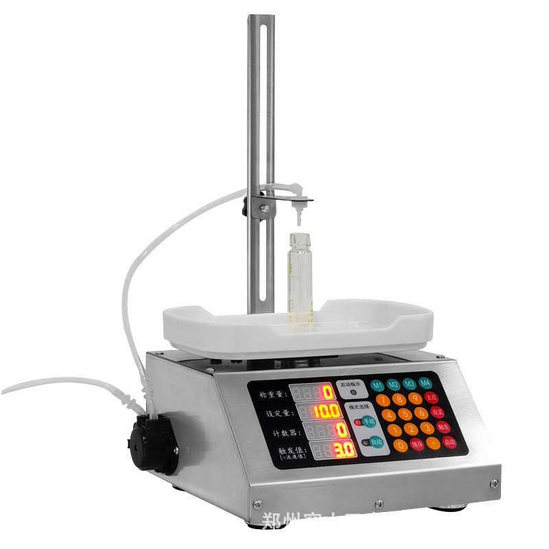 【穿山乙M90】小型自动称重定量液体分装 高精度蠕动泵微量灌装机图5
