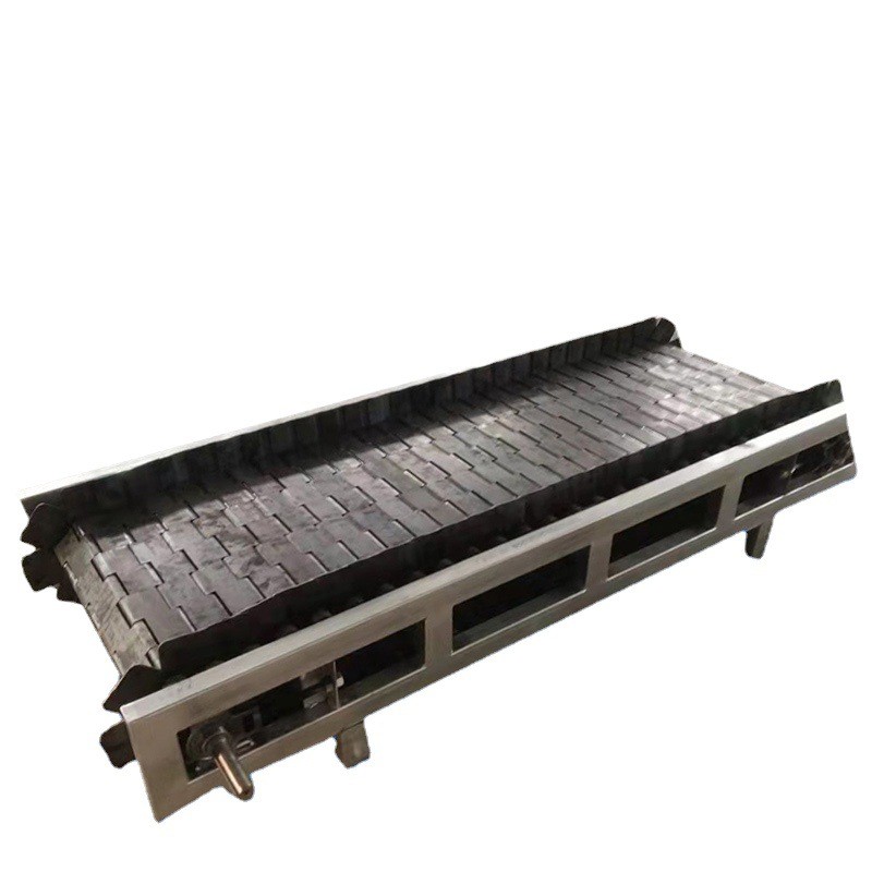 厂家批发不锈钢链板输送机多层金属件传送链板输送机图5