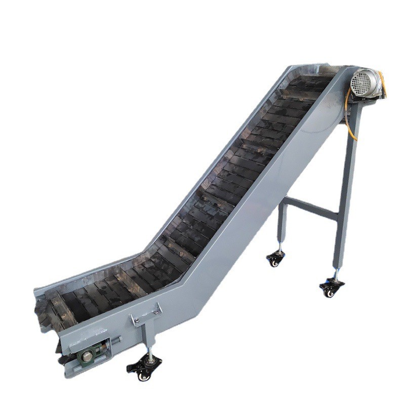 厂家供应水草打捞网链输送机传送带爬坡机网带流水线爬坡输送机图5