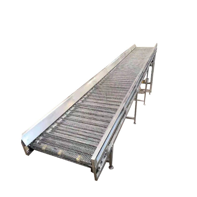 快递物流分拣线不锈钢输送机食品流水线输送机不锈钢网带输送机图4