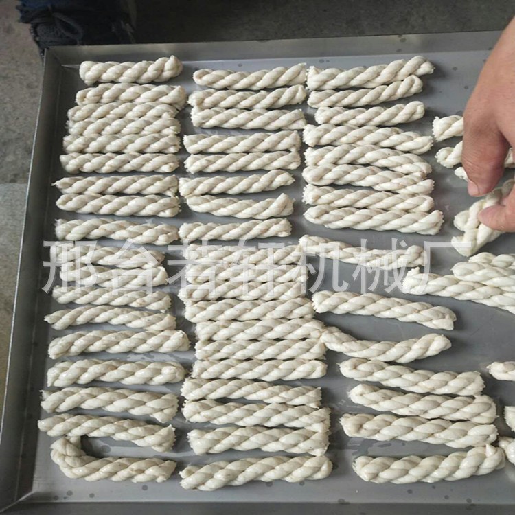 麻花机商用全自动新型麻花机价格小型仿手工麻花机自动淋油送配方图4