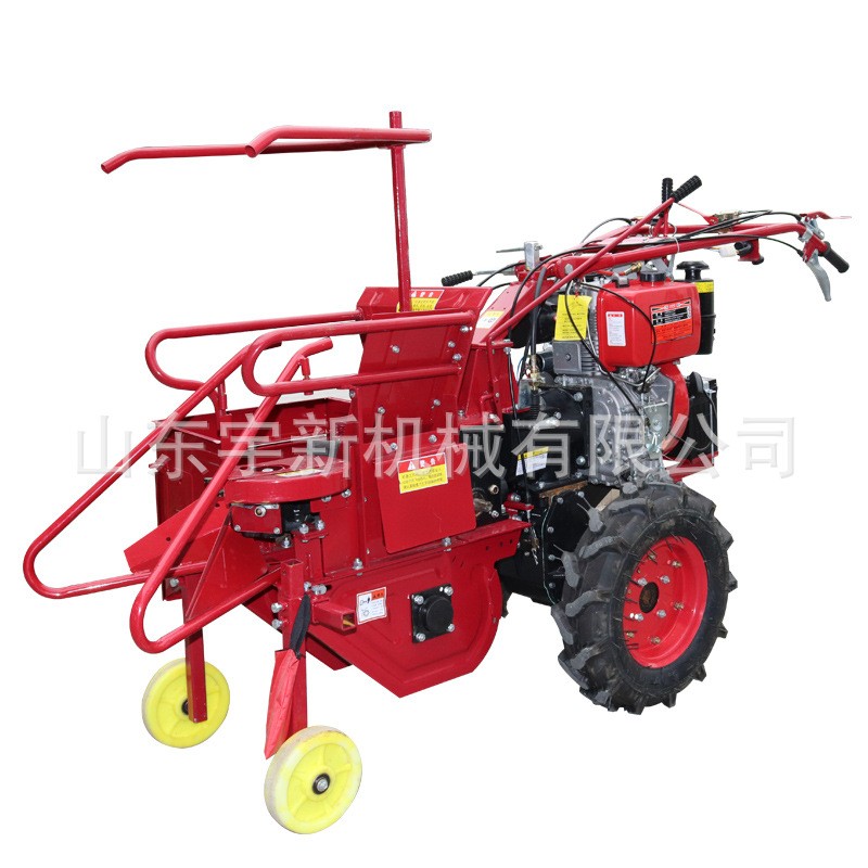 玉米秸秆割倒机 手扶玉米收割机 扒皮玉米掰棒子收割机图5