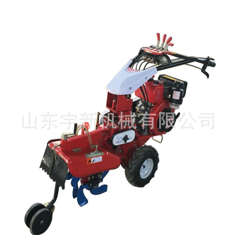 大葱育苗移栽开沟机 葱行自走式培土机 辣椒小型起垄机图4