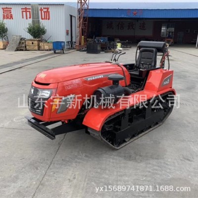 芹菜大棚旋耕起垄机 单缸农用小四轮拖拉机 偏座低矮果园管理机