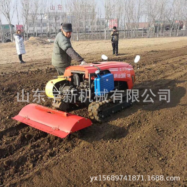 35马力履带式开沟机 自走式大棚旋耕机 果树开沟施肥回填机图4