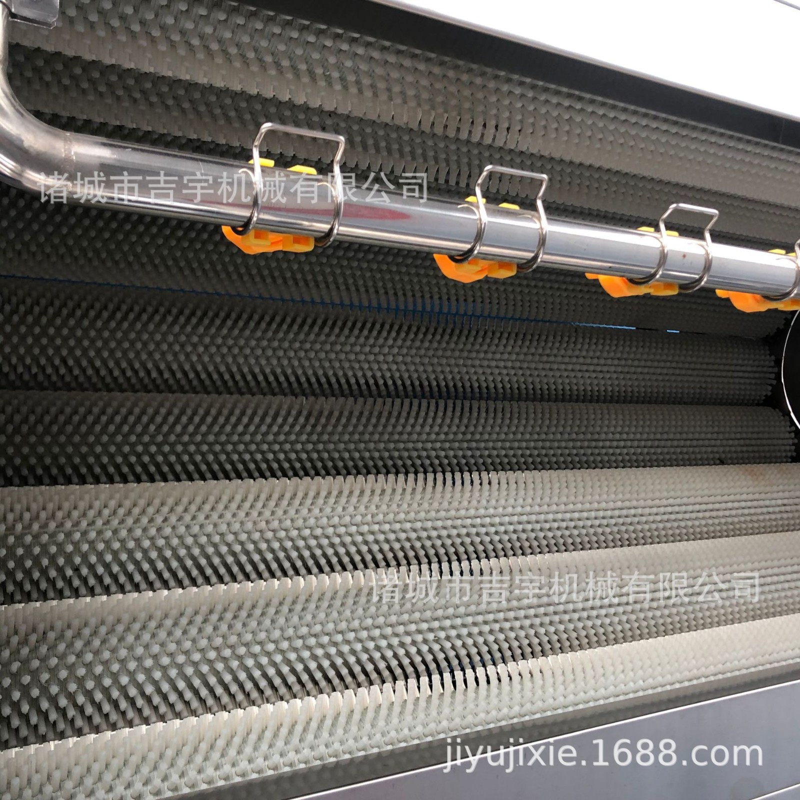 莲藕红薯土豆连续去皮清洗机 大姜山芋党参高压喷淋清洗去泥沙机图4