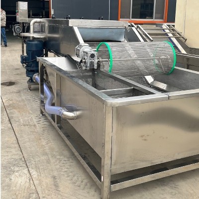 大姜专用高压清洗机 大姜清洗切片烘干线 大姜清洗加工设备