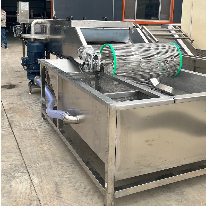 大姜专用高压清洗机 大姜清洗切片烘干线 大姜清洗加工设备图2