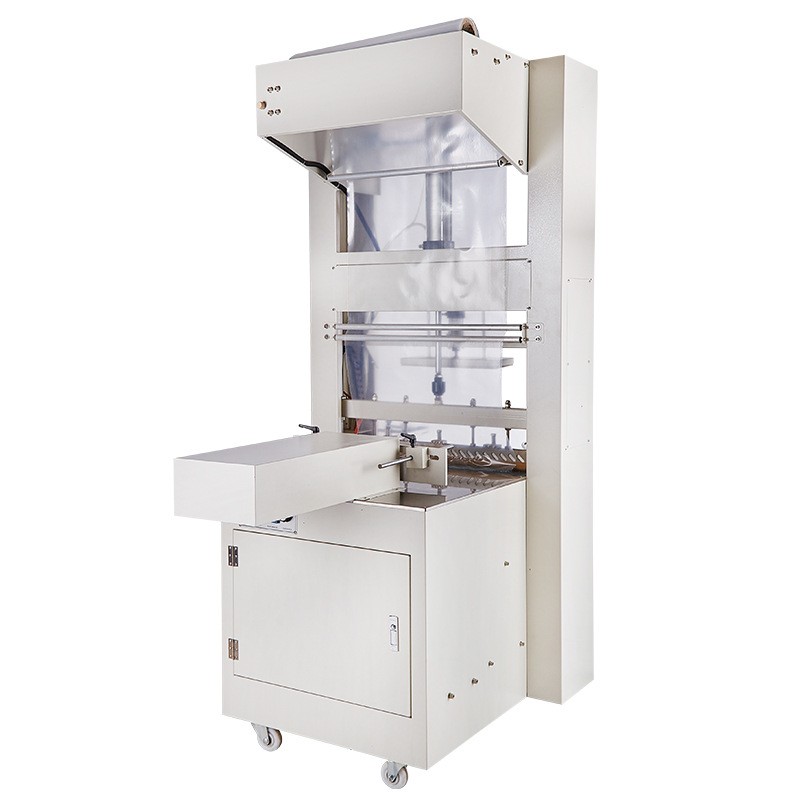 600-型半自动套膜机 电线纸箱矿泉水啤酒饮料瓶整箱袖口式包装机图5