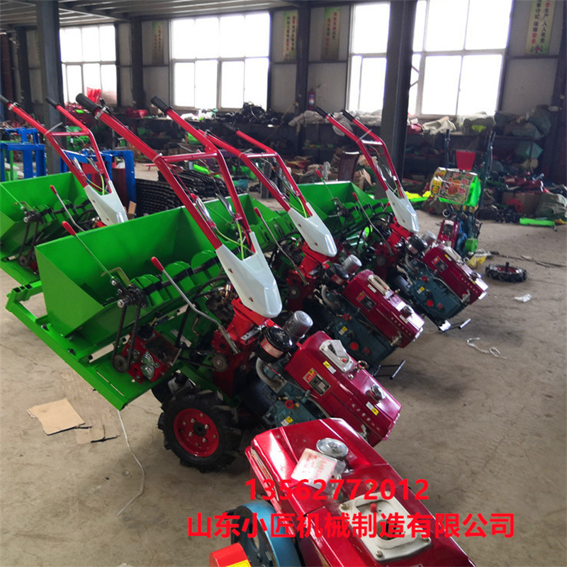 汽油柴油大蒜播种机