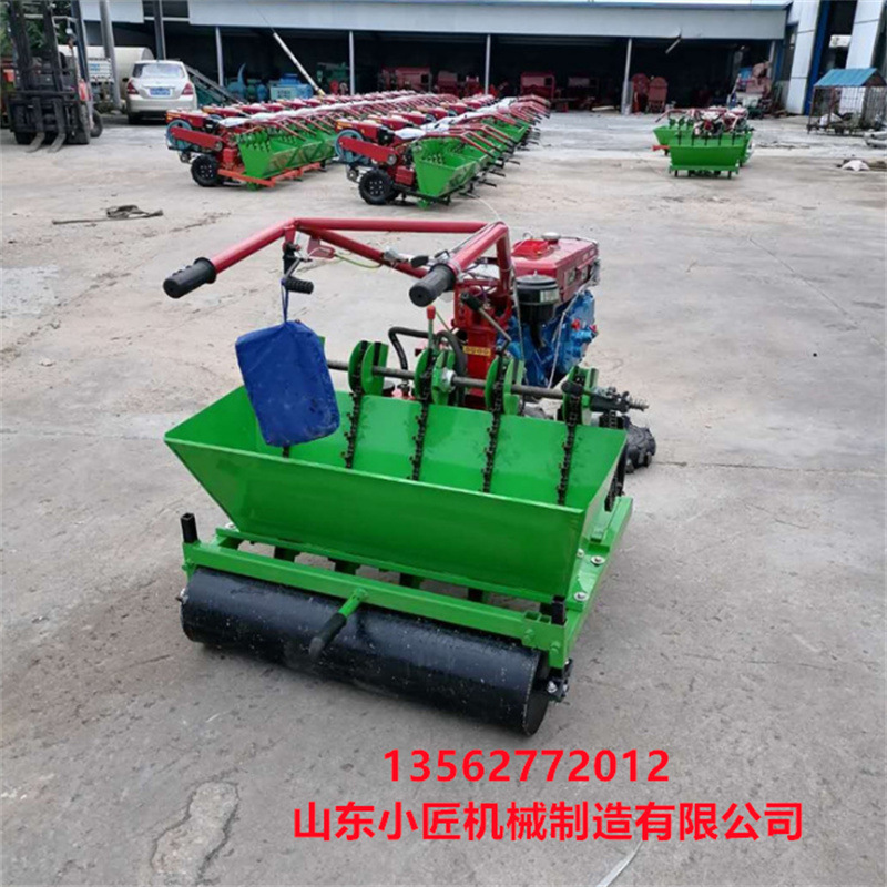 汽油柴油大蒜播种机