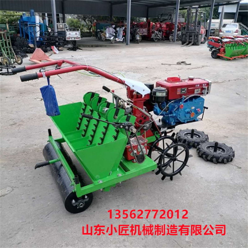 汽油柴油大蒜播种机