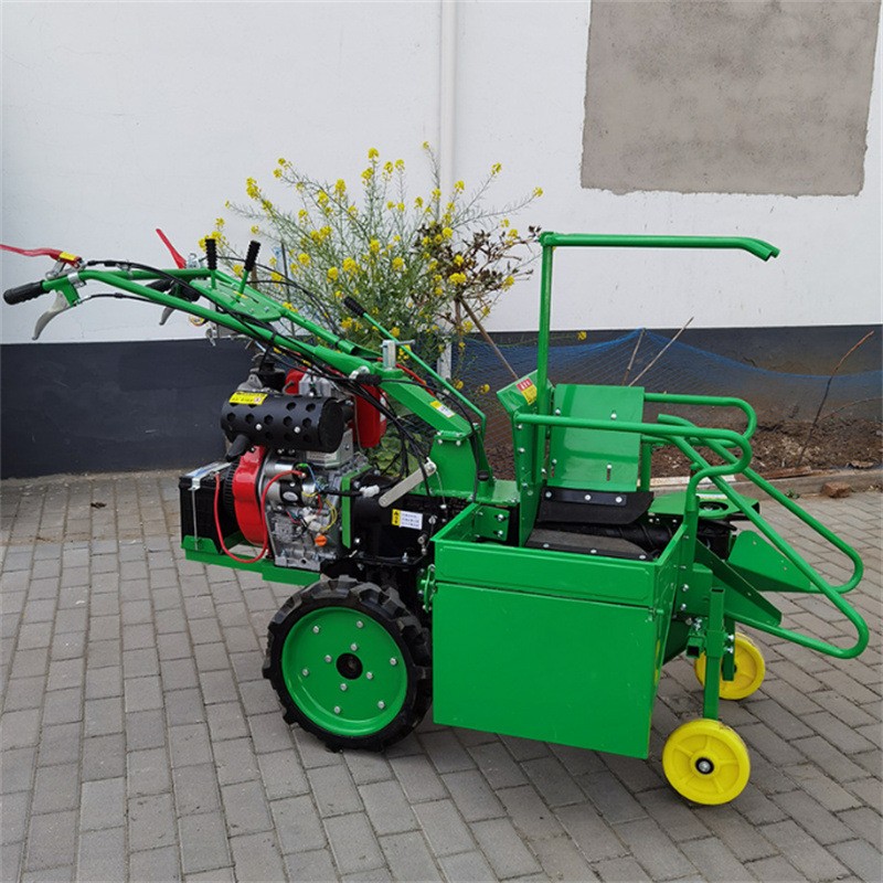 玉米收割摘穗机农业机械小型苞谷收割机手扶式收玉米机图2