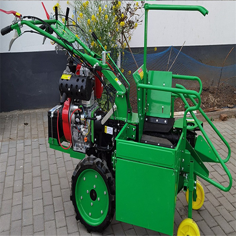 玉米收割摘穗机农业机械小型苞谷收割机手扶式收玉米机图3