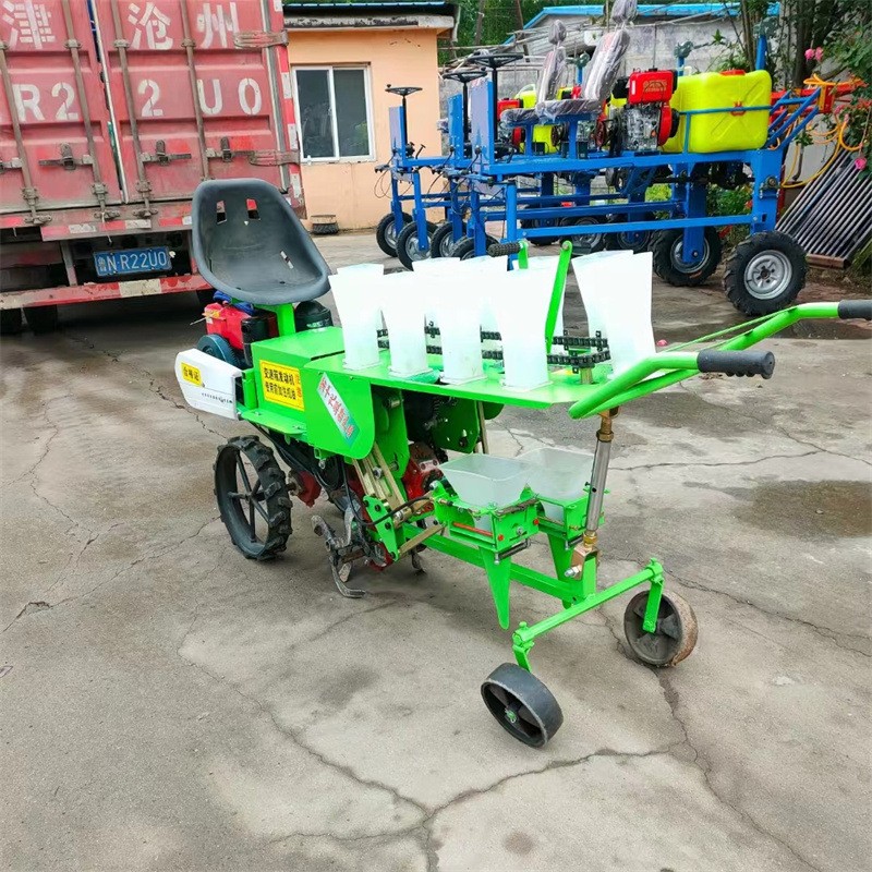 蔬菜瓜果苗栽苗机 乘坐式辣椒栽苗机 自走式双行辣椒苗移栽机图3