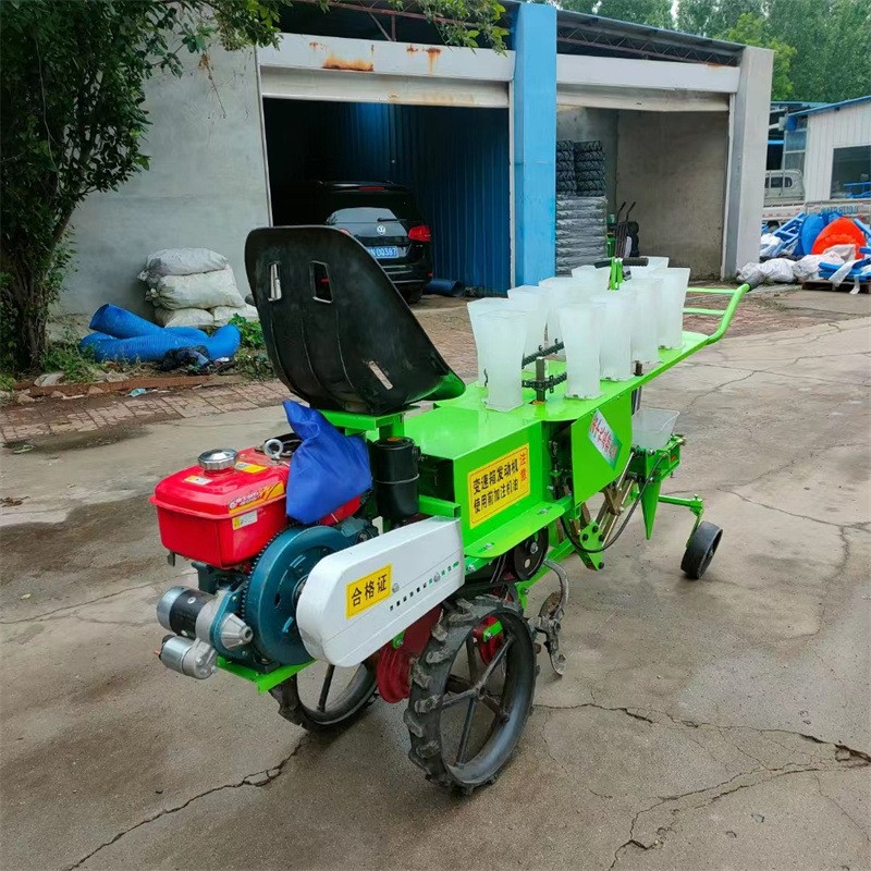 单行双行辣椒移栽机 乘坐式自走式辣椒移栽机 秧苗移栽插苗机图3